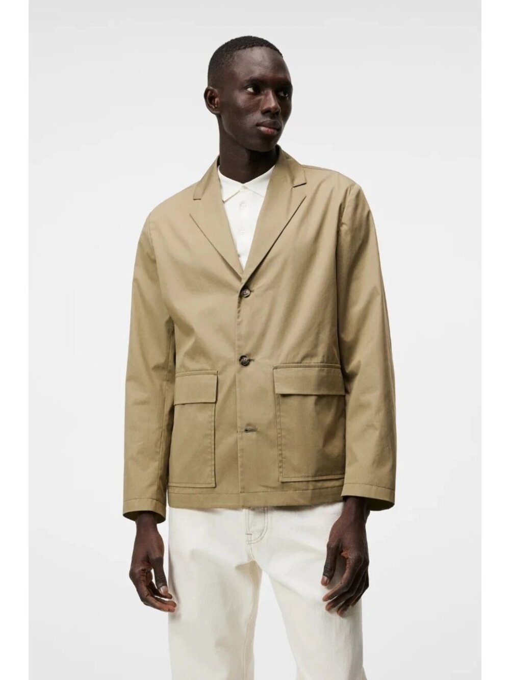 J. LINDEBERG Jack Light Cotton Blazer Aloe Green Size Large NWT